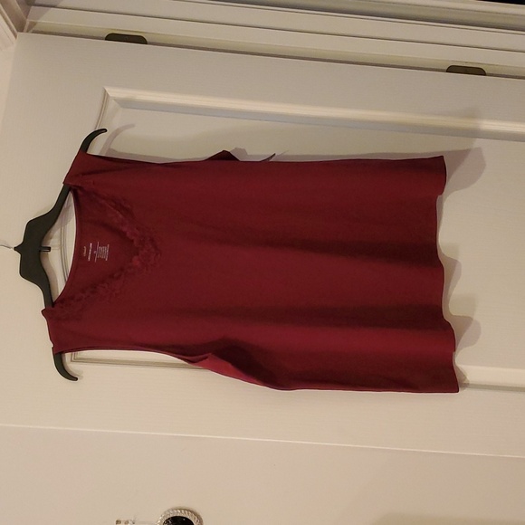 Débardeur Femme CJ Banks Sans Manches Col Rond - Taille 14W/1X, Pêche, Neuf